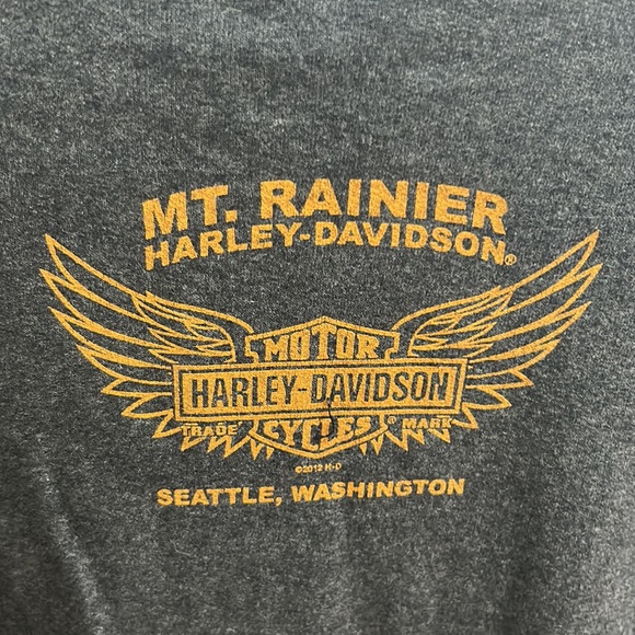 Women’s Harley Davison zip up jacket no hood Good used condition no stains/rips - Picture 4 of 9